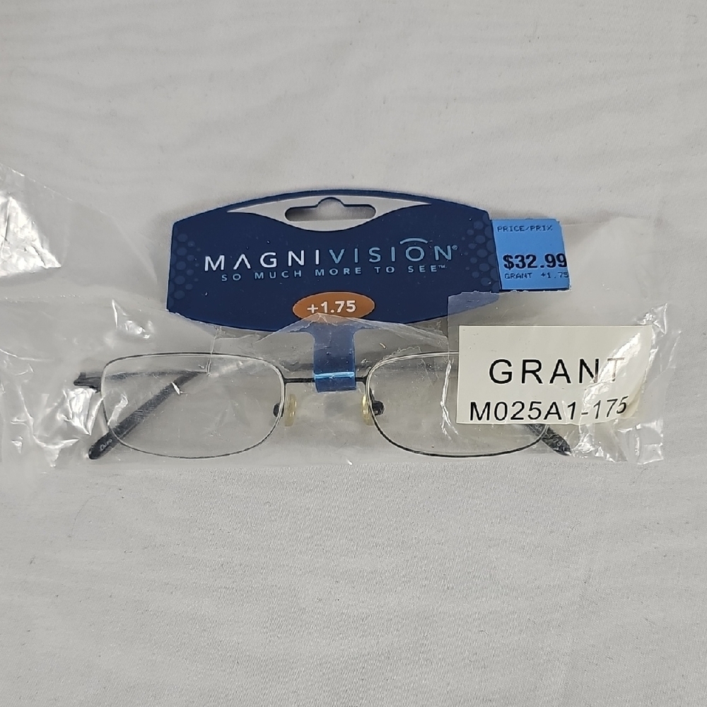 Grant Reading Glasses - Black
